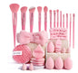 40pcs  Beauty Tools Major Combination Suit Face Wash Makeup Full Set